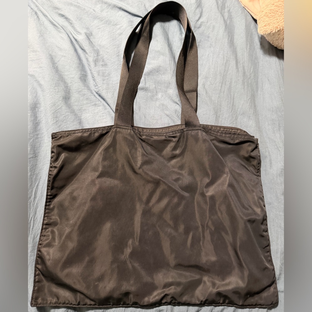 AUTHENTIC VINTAGE Prada Nylon Tote Bag Navy - Picture 3 of 6